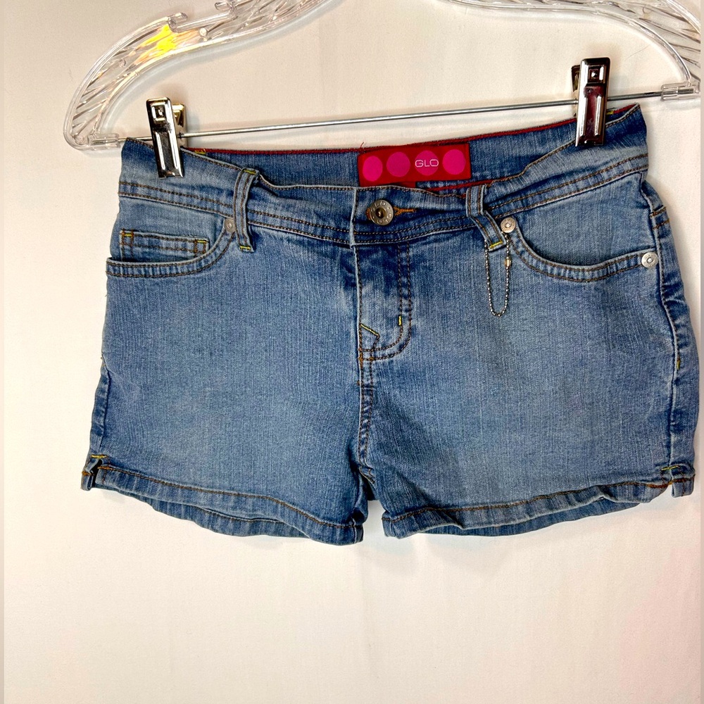 GLO Jeans Women’s Junior’s- Blue Jean Shorts  Size 1